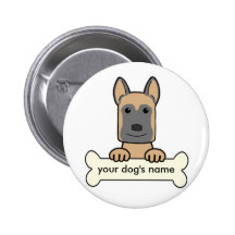 Belgian Malinois Buttons