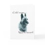 Belgian Malinois Cold Nose Warm Heart Greeting Card