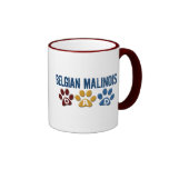 BELGIAN MALINOIS DAD Paw Print Mug