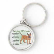 Belgian Malinois Heritage of Love keychains
