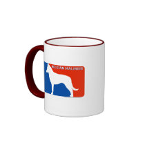 Belgian Malinois Major League Dog Mug by dogsilhouettes Belgian Malinois Major League Dog Mug