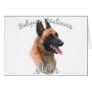 Belgian Malinois Mom 2 Card