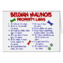 BELGIAN MALINOIS PL2 CARD