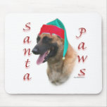 Belgian Malinois Santa Paws Mouse Mats