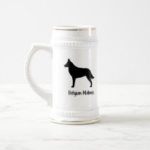 Belgian Malinois Silhouette mugs by jennsdoodleworld Belgian Malinois Silhouette mugs