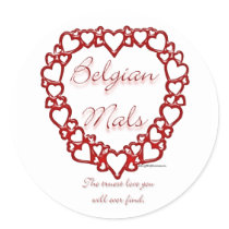 Belgian Malinois True Love - Sticker