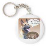 Belgian Malinois Turkey Keychain