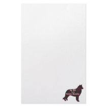 Belgian Sheepdog BFF Personalized Stationery