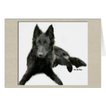 Belgian Sheepdog Gifts Greeting Cards