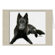 Belgian Sheepdog Gifts Greeting Cards