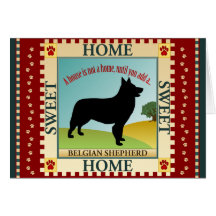 Belgian Sheepdog Greeting Card