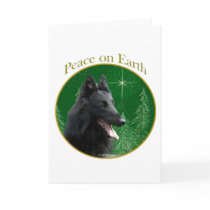 Belgian Sheepdog Peace cards by GreyWolfCreation Belgian Sheepdog Peace cards