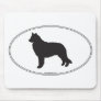 Belgian Sheepdog Silhouette Mouse Mats