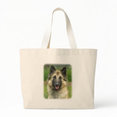 Belgian Shepherd Dog 8W51D-08 Canvas Bags by TraffordPhotos