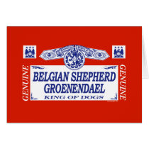 Belgian Shepherd Groenendael Card