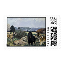 Belgian Shepherd Postage postage by BlackBird_Graphics Belgian Shepherd Postage postage