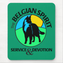 Belgian Spirit Symbol mousepads by BlackBird_Graphics Belgian Spirit Symbol mousepads