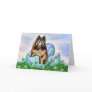 Belgian Tervuren Easter Card