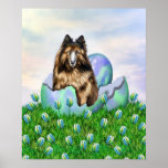 Belgian Tervuren Easter Poster
