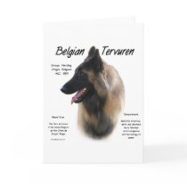 Belgian Tervuren Meet the Breed Greeting Card