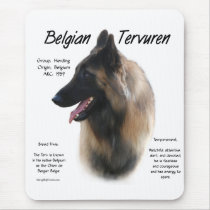 Belgian Tervuren Meet the Breed mousepads by GreyWolfCreation Belgian Tervuren Meet the Breed mousepads