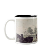 Belgian Wagon conveying Wounded from the Field Mug