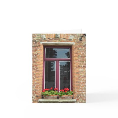 Belgian window notecard by alliesun98