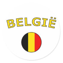 Belgie stickers