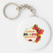 Belgien Girlfriend designs Keychains