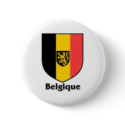Belgique Crest / Belgium Flag Buttons by flags_country