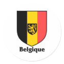Belgique Crest / Belgium Flag stickers by flags_country Belgique Crest / Belgium Flag stickers