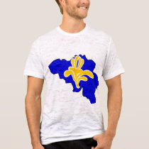 Belgium Brussels flag map t-shirts by FlagStore Belgium Brussels flag map t-shirts