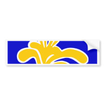 Belgium Brussels High quality Flag Bumper Sticker