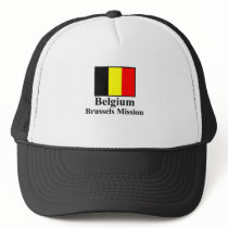Belgium Brussels Mission Hat by ldsmissionsgiftshop Belgium Brussels Mission Hat