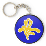 Belgium Brussels quality Flag Circle Key Chain