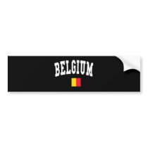 BELGIUM BUMPER STICKER