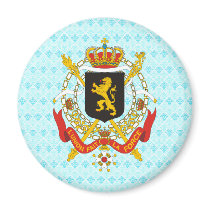 Belgium Coat of Arms detail Magnets