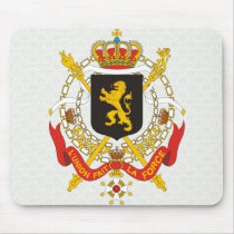 Belgium Coat of Arms detail Mouse Pads