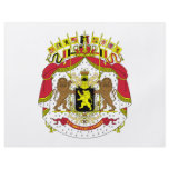 Belgium Coat of Arms Flyer Design