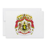 Belgium Coat of Arms Invite
