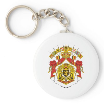 Belgium Coat Of Arms Keychain by teyes143
