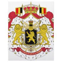 Belgium coat of arms letterhead
