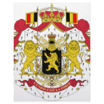 Belgium coat of arms letterhead