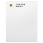 Belgium Coat of Arms Custom Letterhead