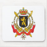 Belgium Coat Of Arms Mousepad