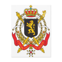 Belgium Coat Of Arms postcards