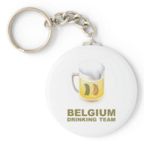 Belgium Drinking Team Keychain