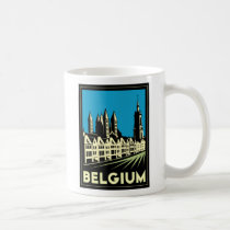 belgium europe art deco retro travel vintage mugs