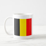 Belgium Flag Map Classic Mug