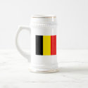Belgium Flag and Map Mug